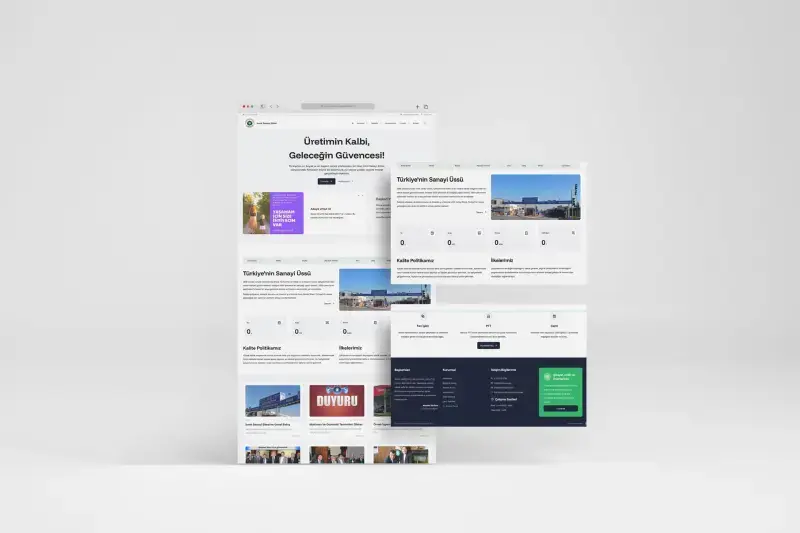 İzmit Sanayi Sitesi Web Yenileme Projesi